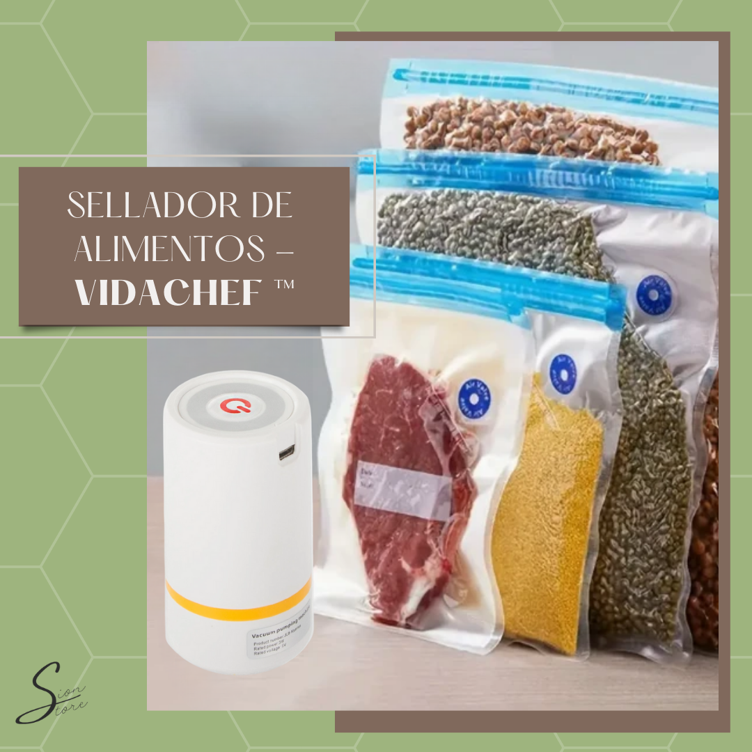 Sellador al Vacío de Alimentos - VidaChef™