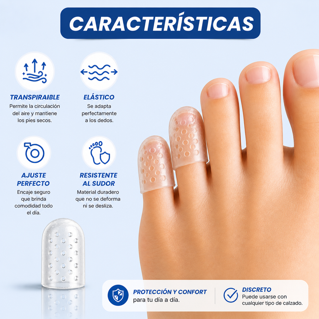 Protectores Ortopédicos para pies y manos - SafeStep™